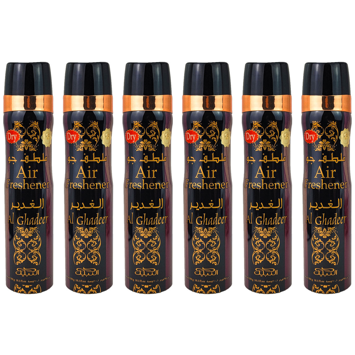 Al Ghadeer Scent Dry Aerosol Air Freshener Spray, 300ml, by Nabeel
