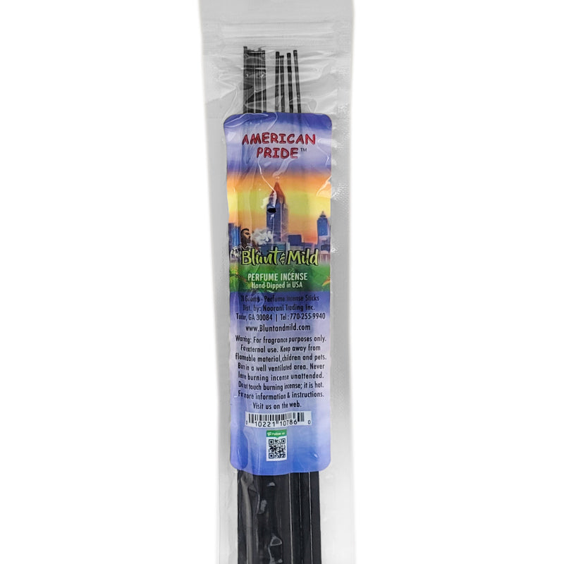 American Pride 10.5" Blunt & Mild Incense, 20g Pack