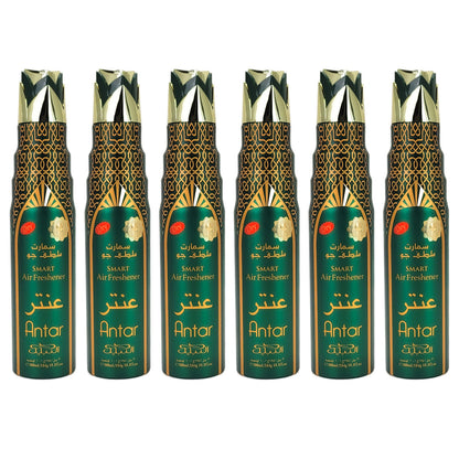 Antar Scent Dry Aerosol Air Freshener Spray, 300ml, by Nabeel