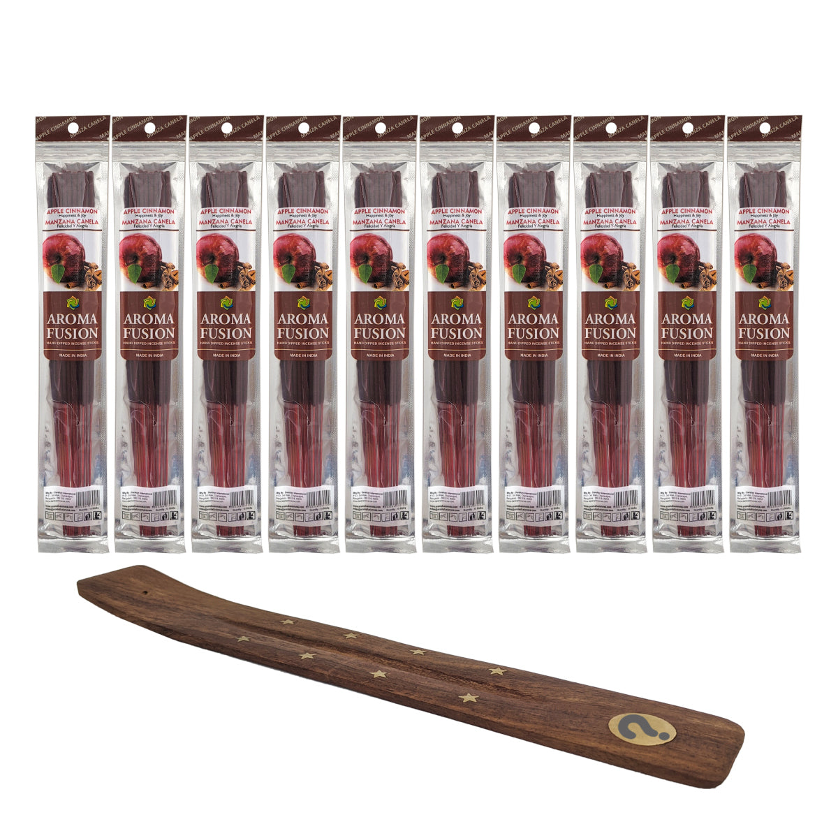 Aroma Fusion 11" Incense Sticks - Apple Cinnamon Scent