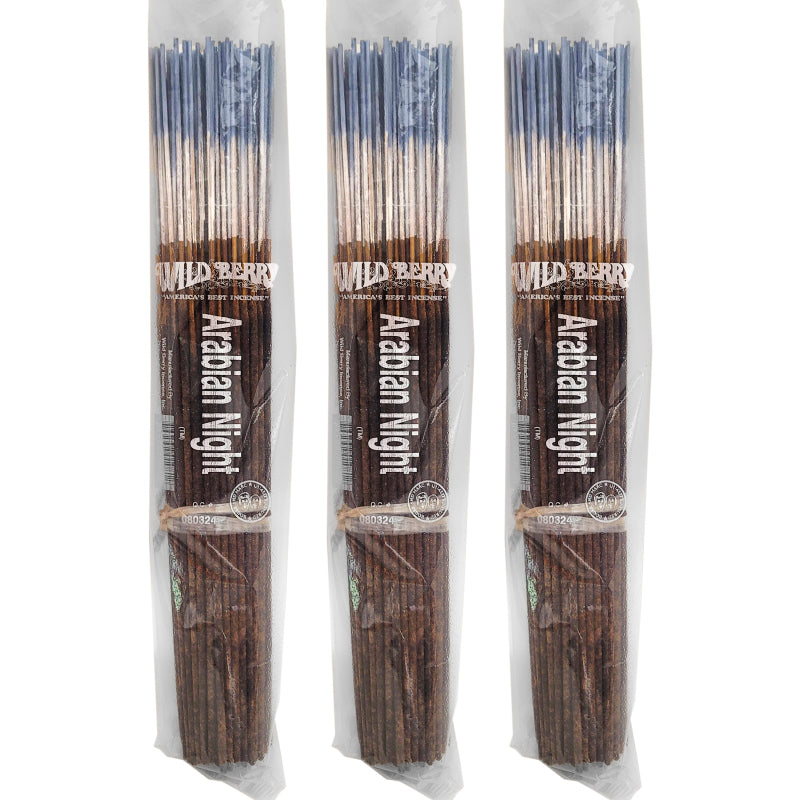 Arabian Night Scent Wild Berry Incense, 100ct Packs