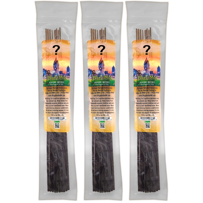 ASSORTED 10.5" Blunt & Mild Incense, 20g Pack