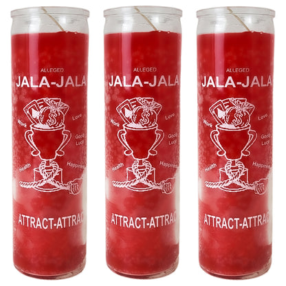 7 Day Candle, Attract Attract (Red)