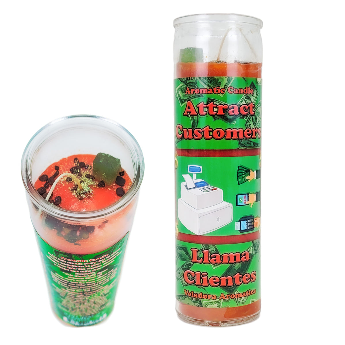 Prepared 7 Day Candle, Attract Customers, by Mama Mojo