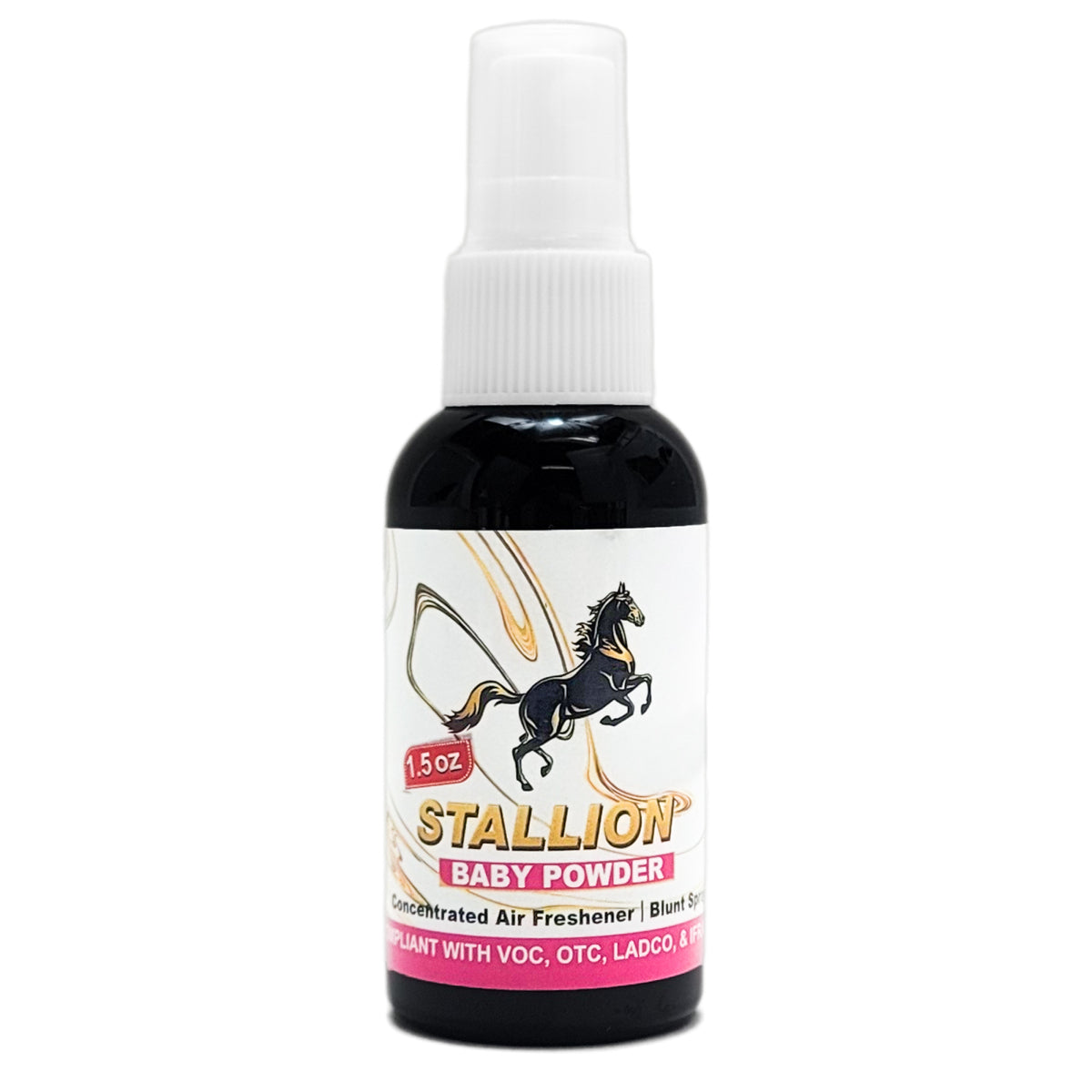 Stallion Air Freshener Spray 1.5 OZ Baby Powder