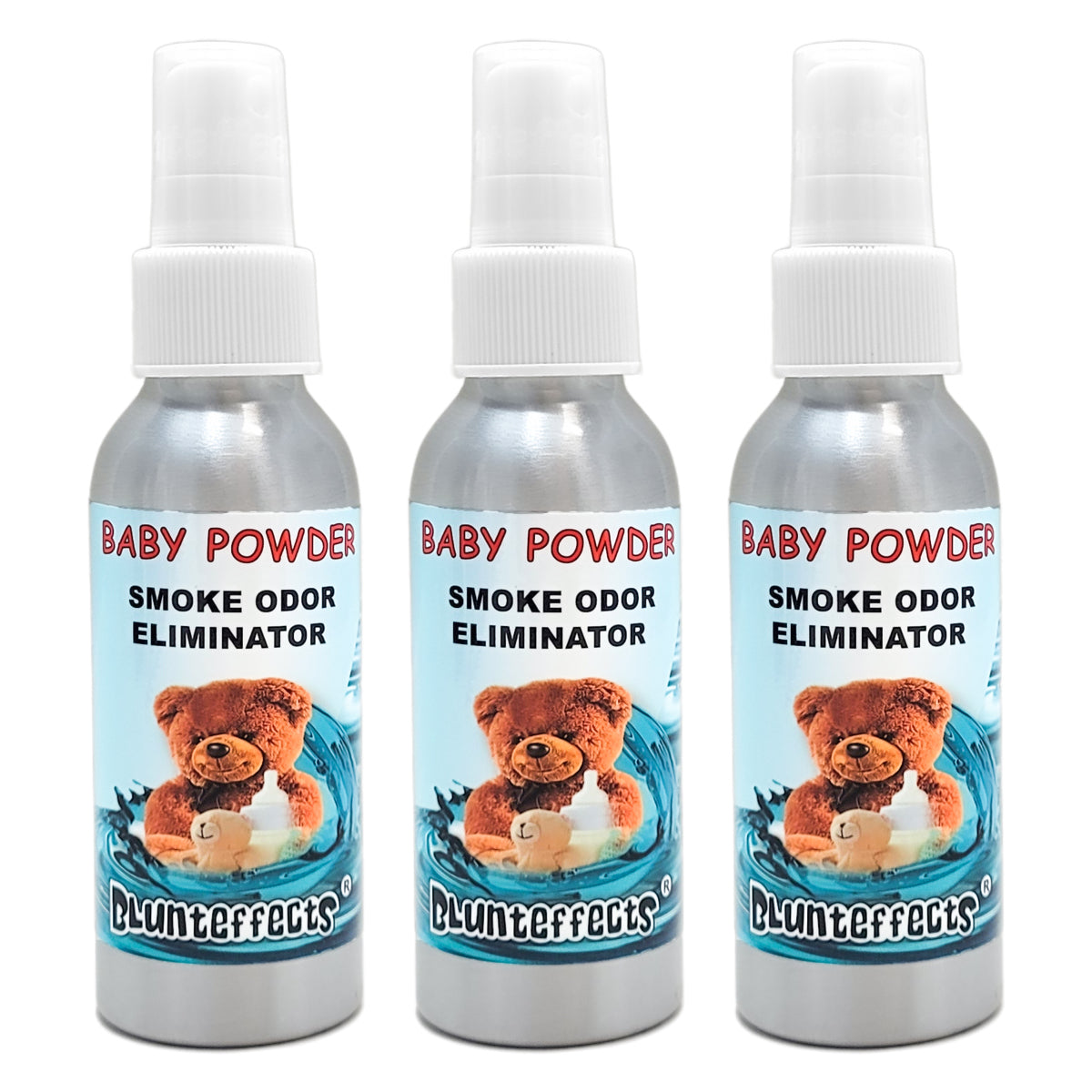 100ml Baby Powder Scent BluntEffects Odor Eliminator Air Freshener Spray