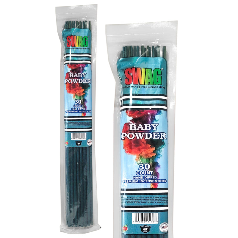 Baby Powder Scent 19" SWAG Jumbo Incense