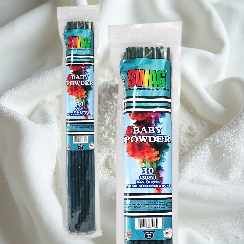 Baby Powder Scent 19" SWAG Jumbo Incense