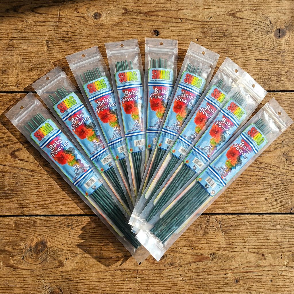 10 Pack Assorted SWAG 11 Inch Incense Variety Bundle, 10ct Packs