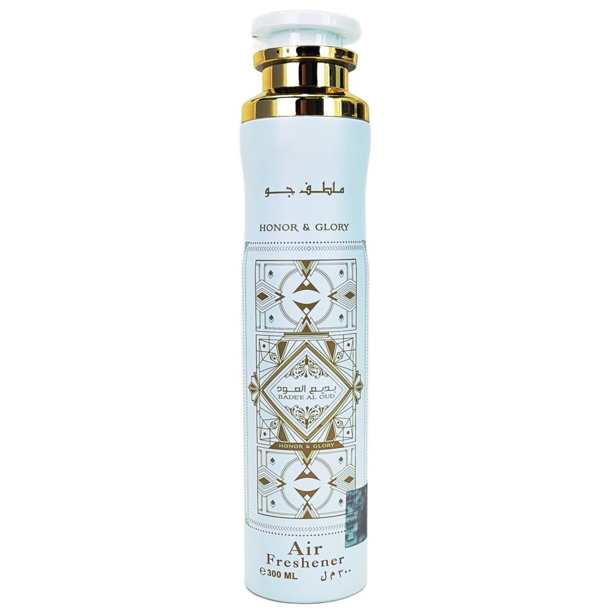 Bade'e Al Oud HONOR & GLORY Aerosol Air Freshener Spray, 300ml, by Lattafa