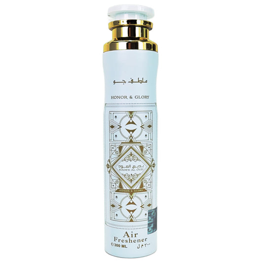 Bade'e Al Oud HONOR & GLORY Aerosol Air Freshener Spray, 300ml, by Lattafa