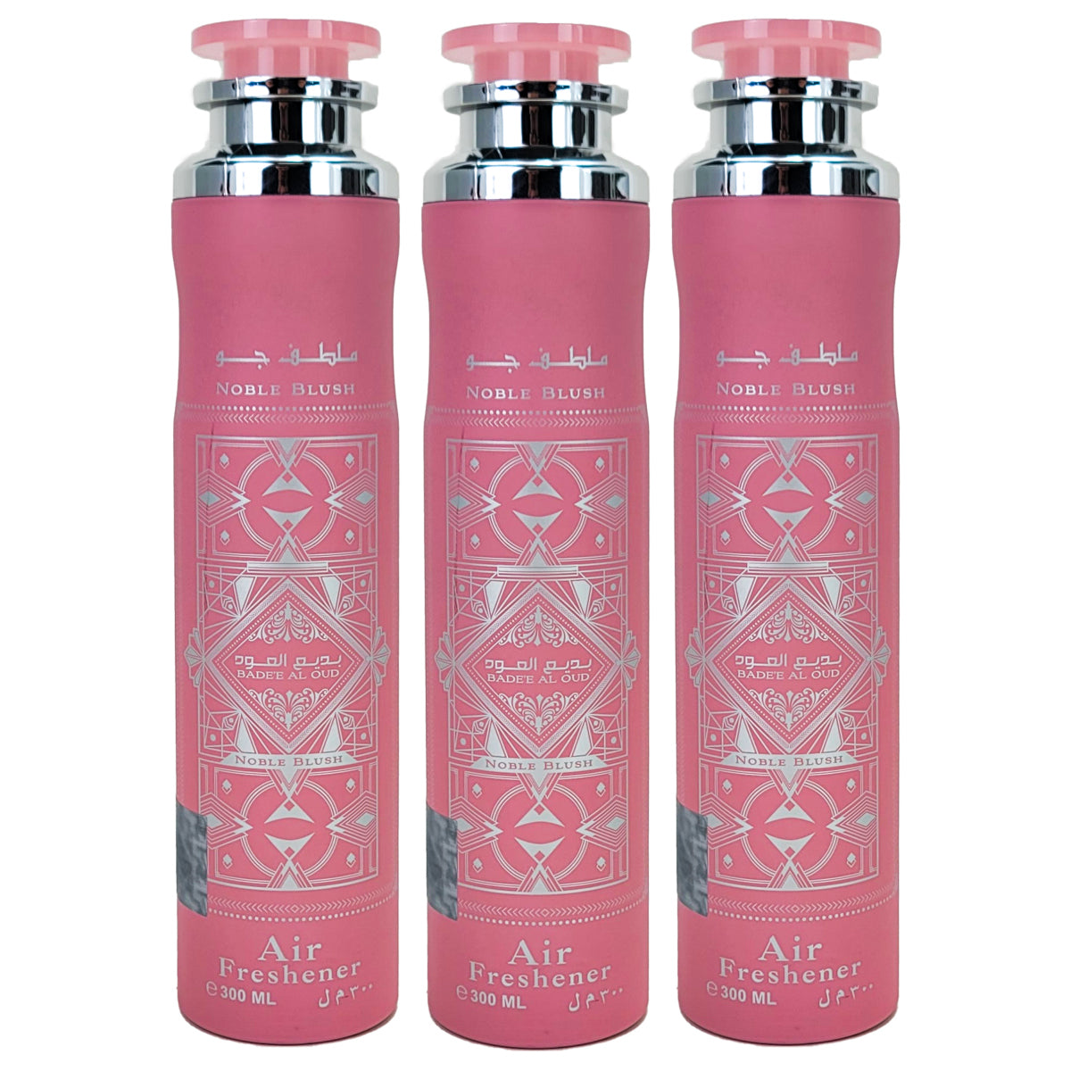 Bade'e Al Oud NOBLE BLUSH Aerosol Air Freshener Spray, 300ml, by Lattafa