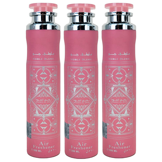 Bade'e Al Oud NOBLE BLUSH Aerosol Air Freshener Spray, 300ml, by Lattafa