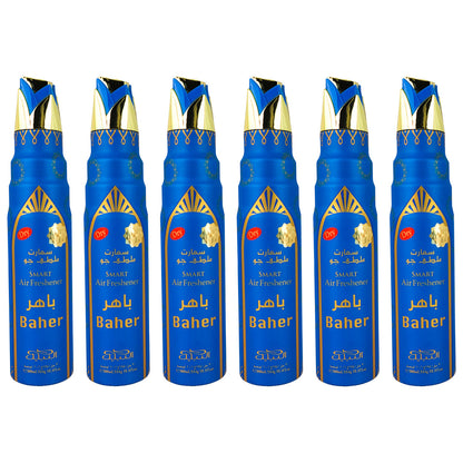 Baher Scent Dry Aerosol Air Freshener Spray, 300ml, by Nabeel