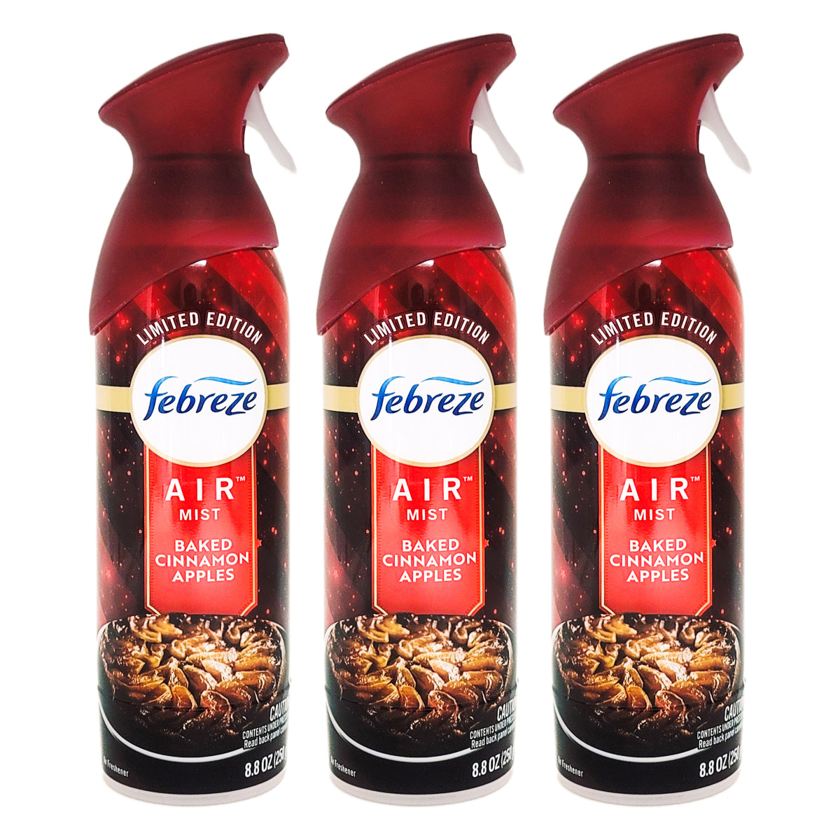 Baked Cinnamon Apples - Febreze AIR Mist Air Freshener 8.8oz