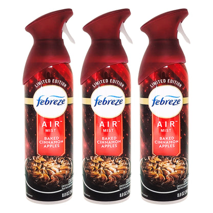 Baked Cinnamon Apples - Febreze AIR Mist Air Freshener 8.8oz