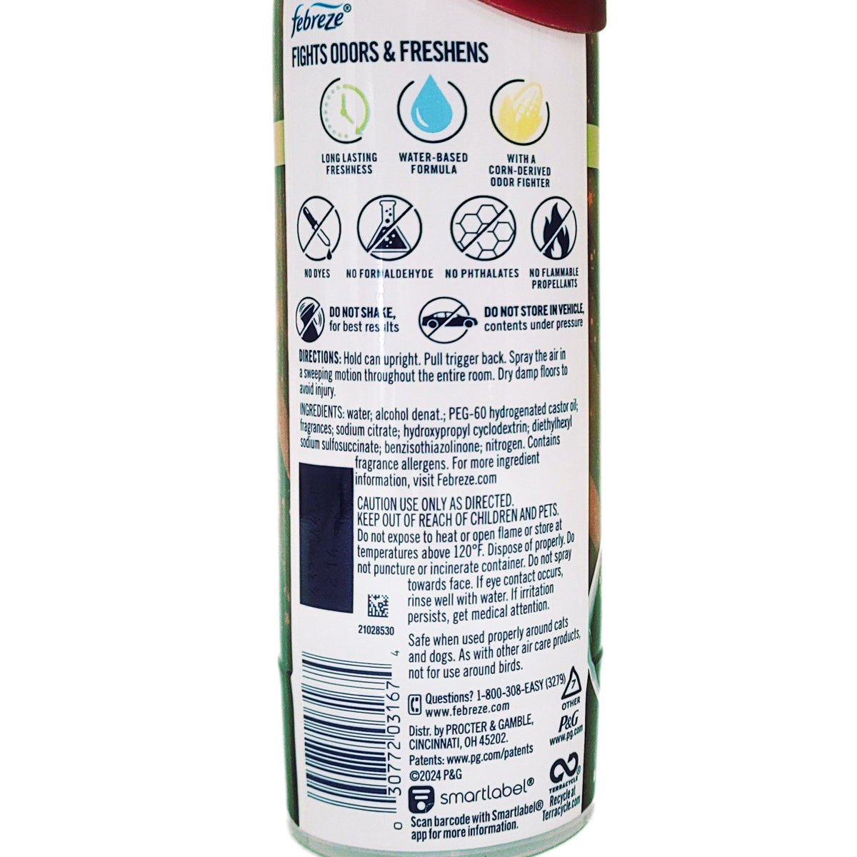 Baked Cinnamon Apples - Febreze AIR Mist Air Freshener 8.8oz