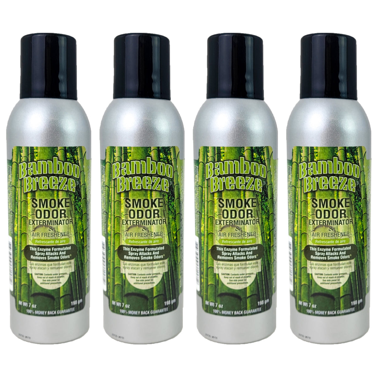 Bamboo Breeze Scent 7oz Smoke Odor Exterminator Aerosol Can Spray