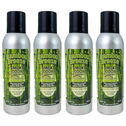 Bamboo Breeze Scent 7oz Smoke Odor Exterminator Aerosol Can Spray