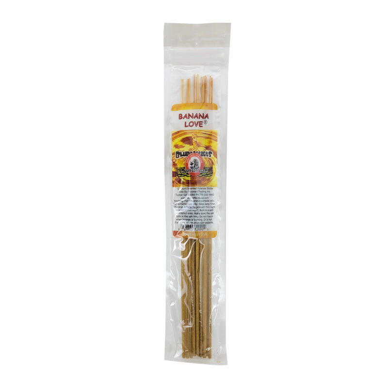 10.5" BluntEffects Incense Fragrance Wands, 12-Pack Banana Love Scent