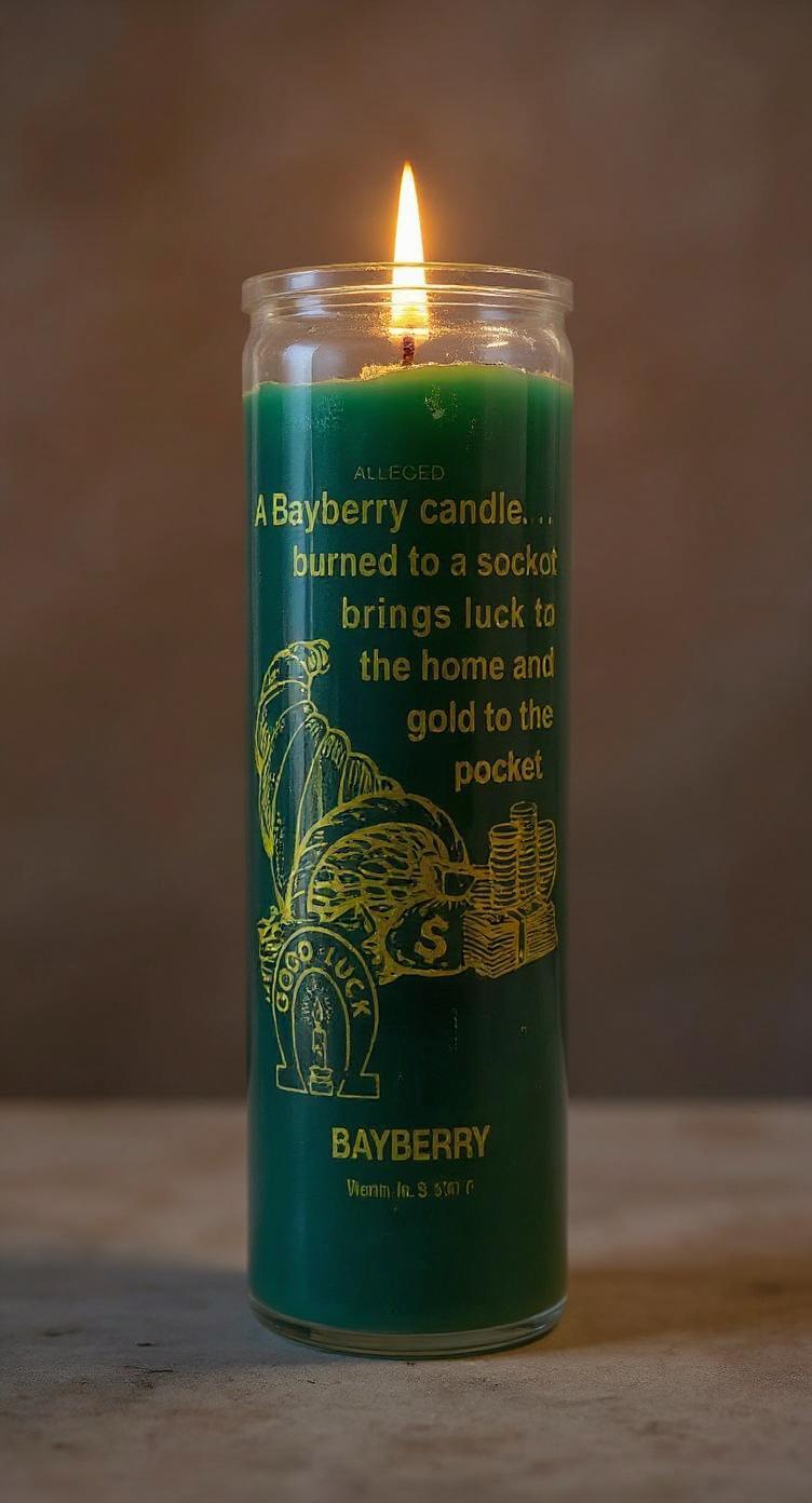 7 Day Candle, Bayberry (Green)