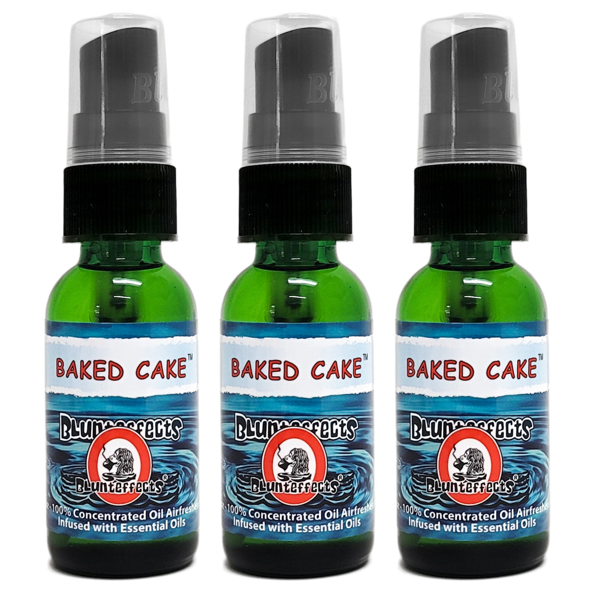 BluntEffects Air Freshener Spray, 1OZ Baked Cake