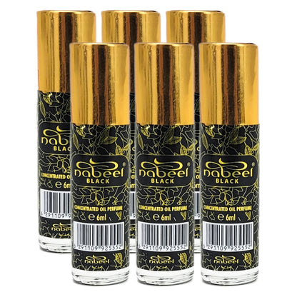 6ml Roll-On Body Oil Perfume, Black Scent by Nabeel