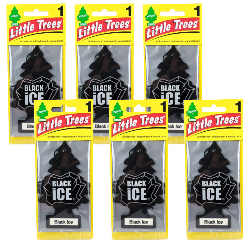 Little Tree Ice Little Trees Black Ice Hanging Air Freshener