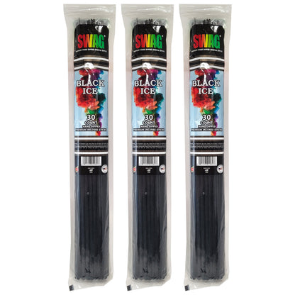 Black Ice Type Scent 19" SWAG Jumbo Incense