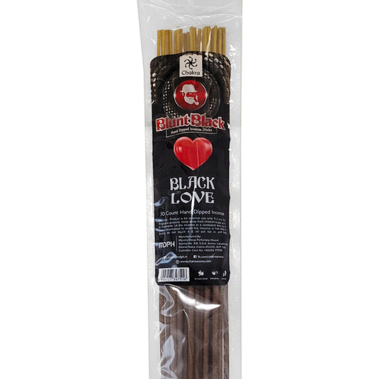 Black Love Scent 19" Blunt Black Jumbo Incense