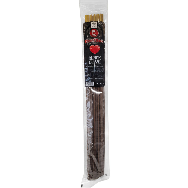 Black Love Scent 19" Blunt Black Jumbo Incense