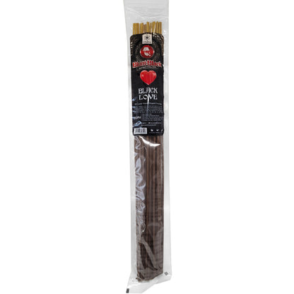Black Love Scent 19" Blunt Black Jumbo Incense