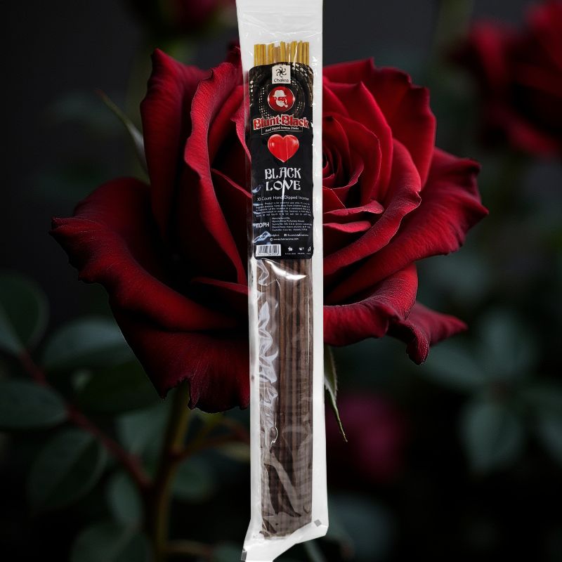 Black Love Scent 19" Blunt Black Jumbo Incense