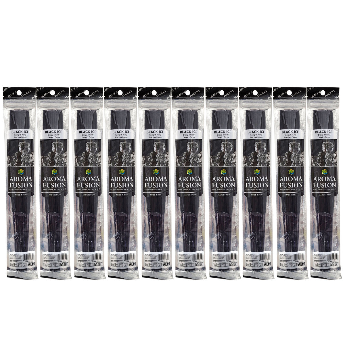 Aroma Fusion 11" Incense Sticks - Black Ice Type Scent