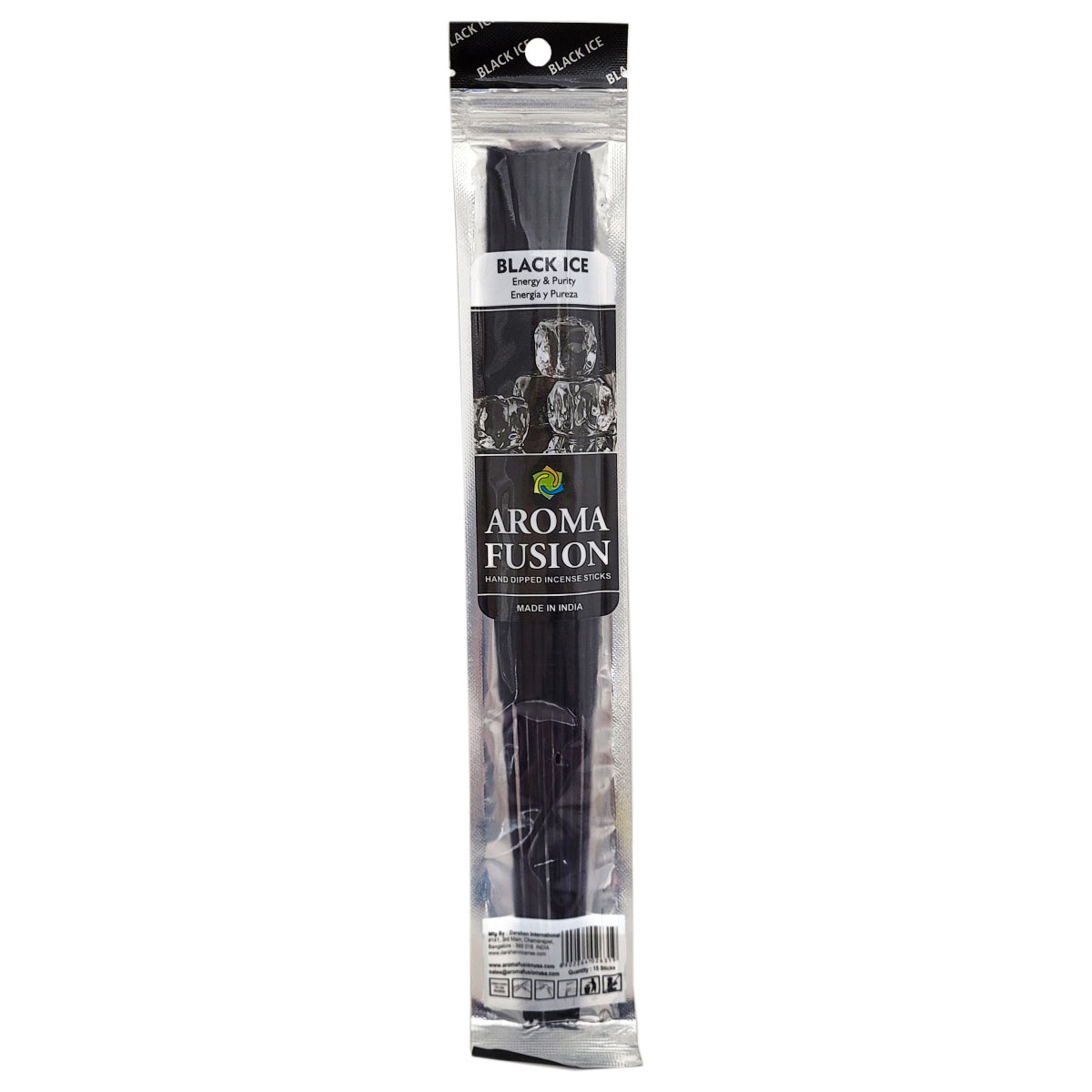 Aroma Fusion 11" Incense Sticks - Black Ice Type Scent