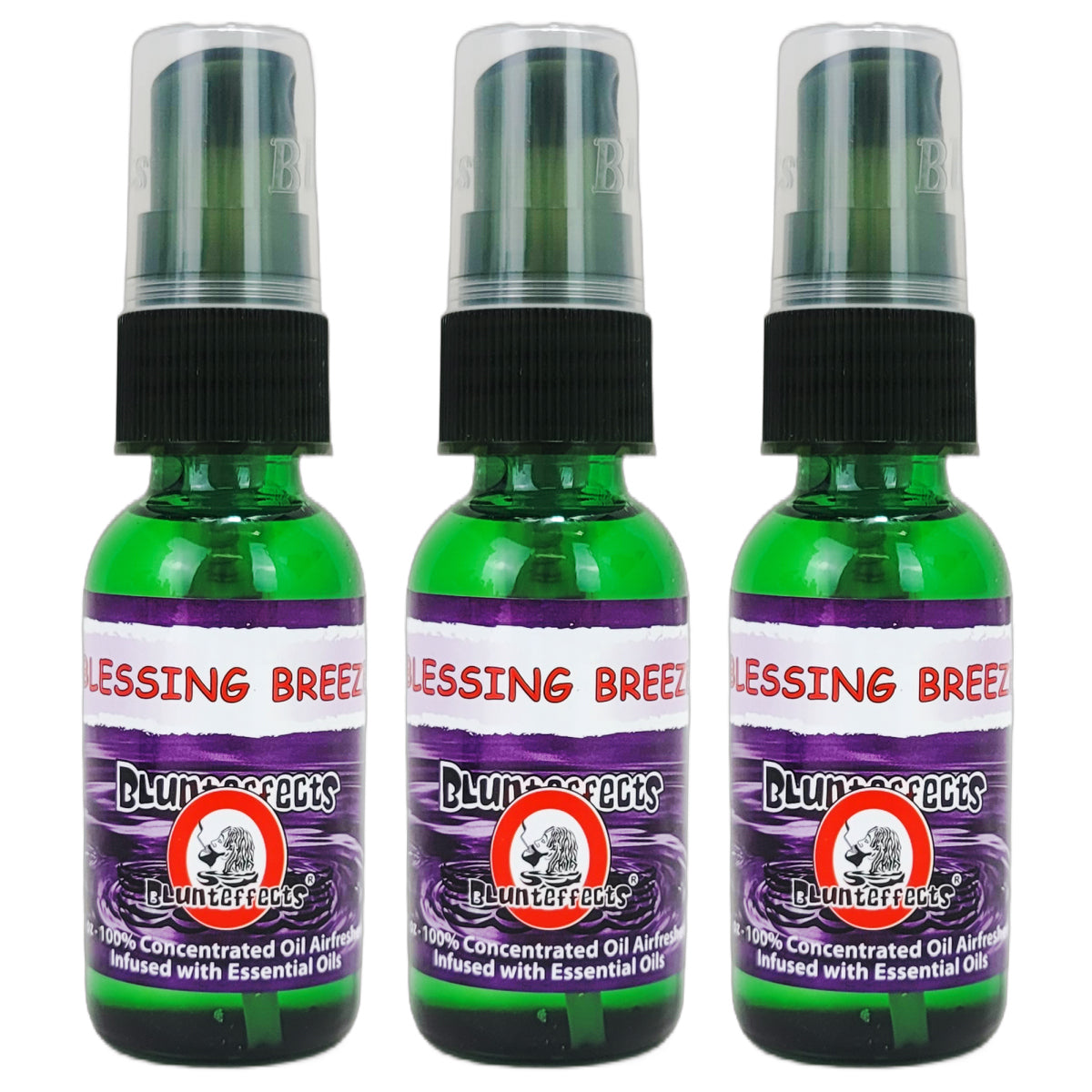 BluntEffects Air Freshener Spray, 1OZ Blessing Breeze