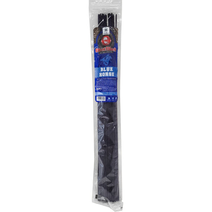 Blue Horse Scent 19" Blunt Black Jumbo Incense