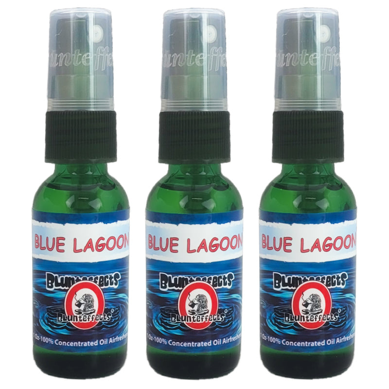 BluntEffects Air Freshener Spray, 1OZ Blue Lagoon
