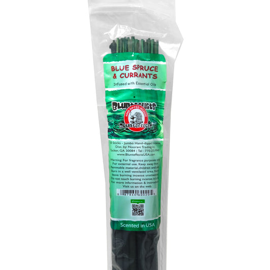 Blue Spruce & Currants Scent, 19" BluntEffects Jumbo Incense