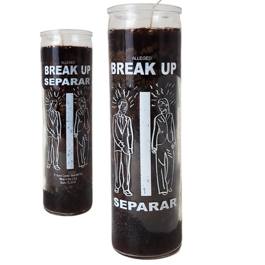 7 Day Candle, Break Up Man/Woman (Brown)