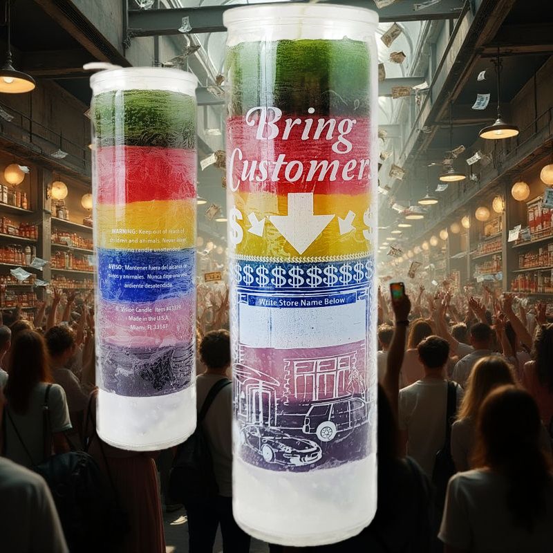 7 Day Candle, Bring Customers (7 Color)