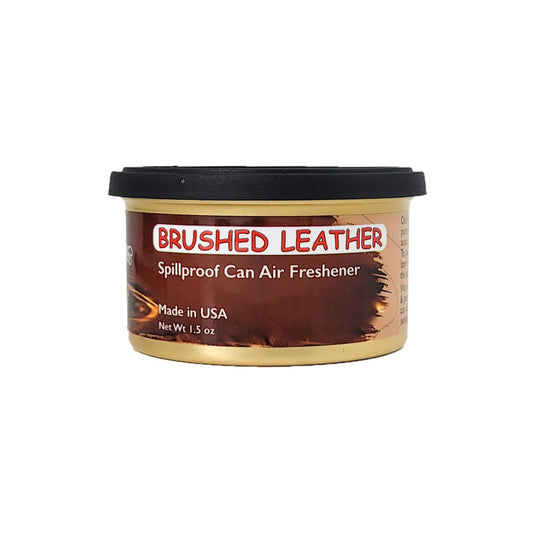 Brushed Leather Blunteffects Spillproof 1.5oz Air Freshener Cans