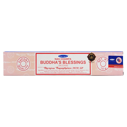 Satya Buddha's Blessings Scent Incense Sticks, 15g Pack