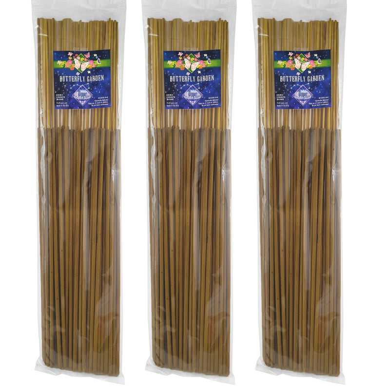 Butterfly Garden Scent 19" Incense, 50-Stick Pack, by The Dipper