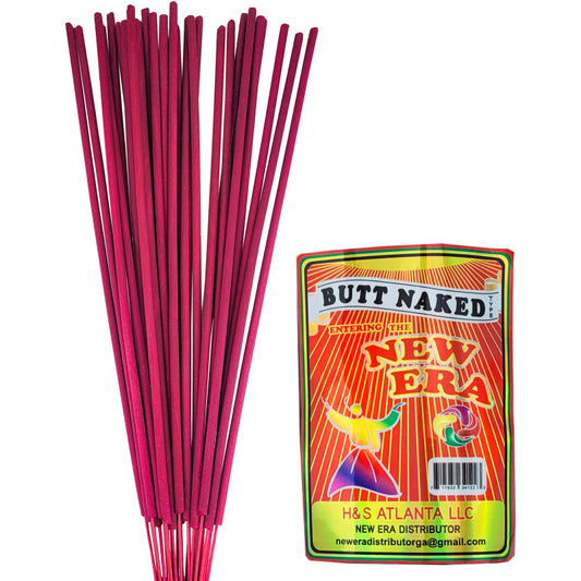 Butt Naked Scent, New Era 19" Jumbo Incense