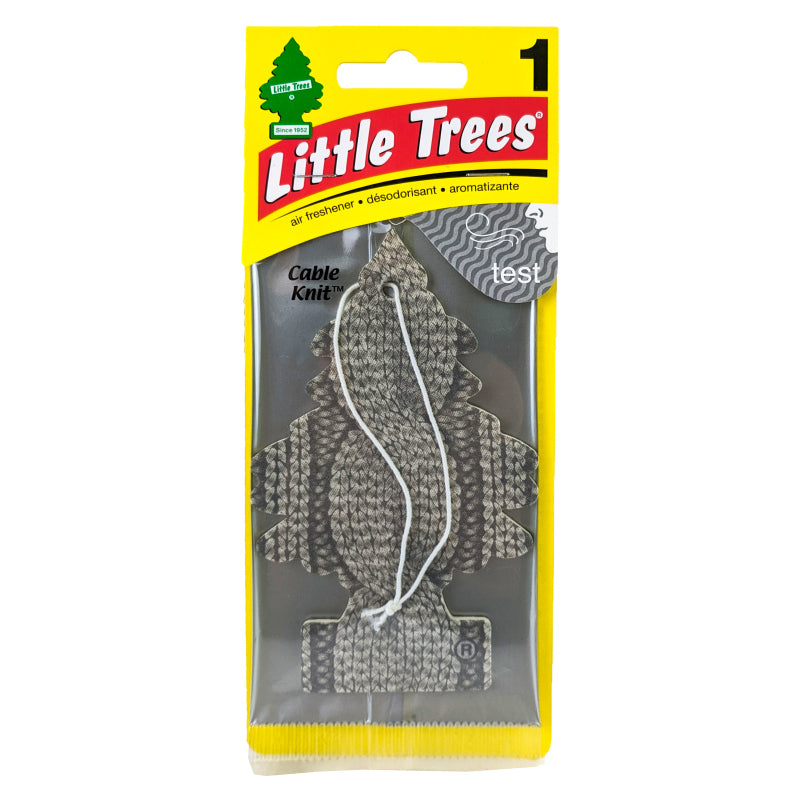 Little Trees Cable Knit Scent Hanging Air Freshener