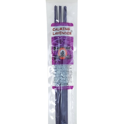 10.5" BluntEffects Incense Fragrance Wands, 12-Pack Calming Lavender Scent