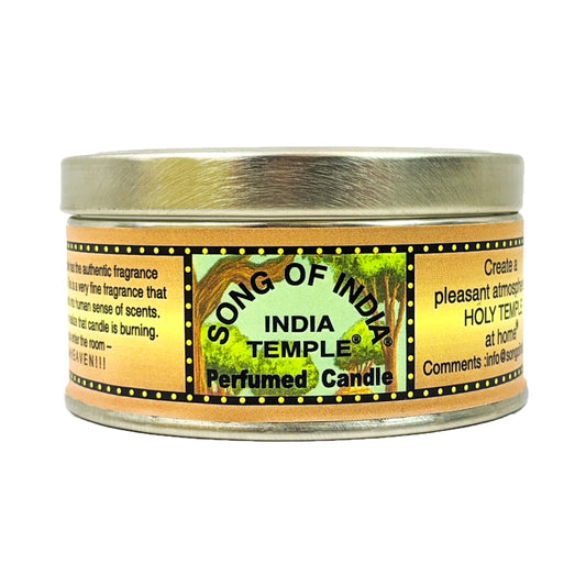 Song of India Perfumed 55gm Double-Wick Can Candle