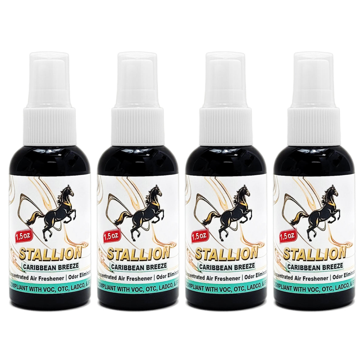 Stallion Air Freshener Spray 1.5 OZ Caribbean Breeze