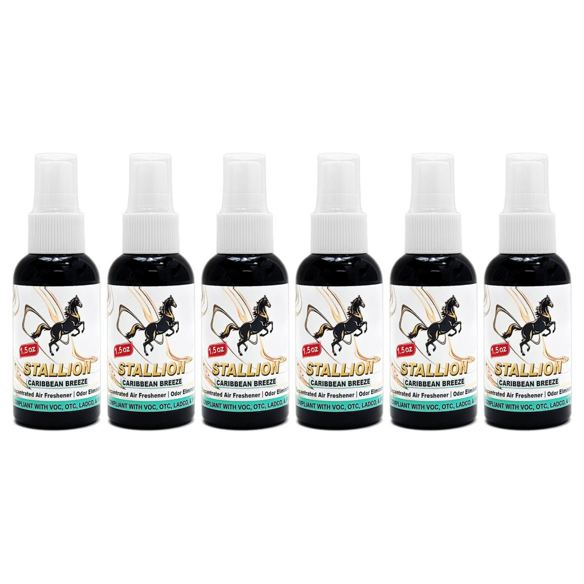 Stallion Air Freshener Spray 1.5 OZ Caribbean Breeze
